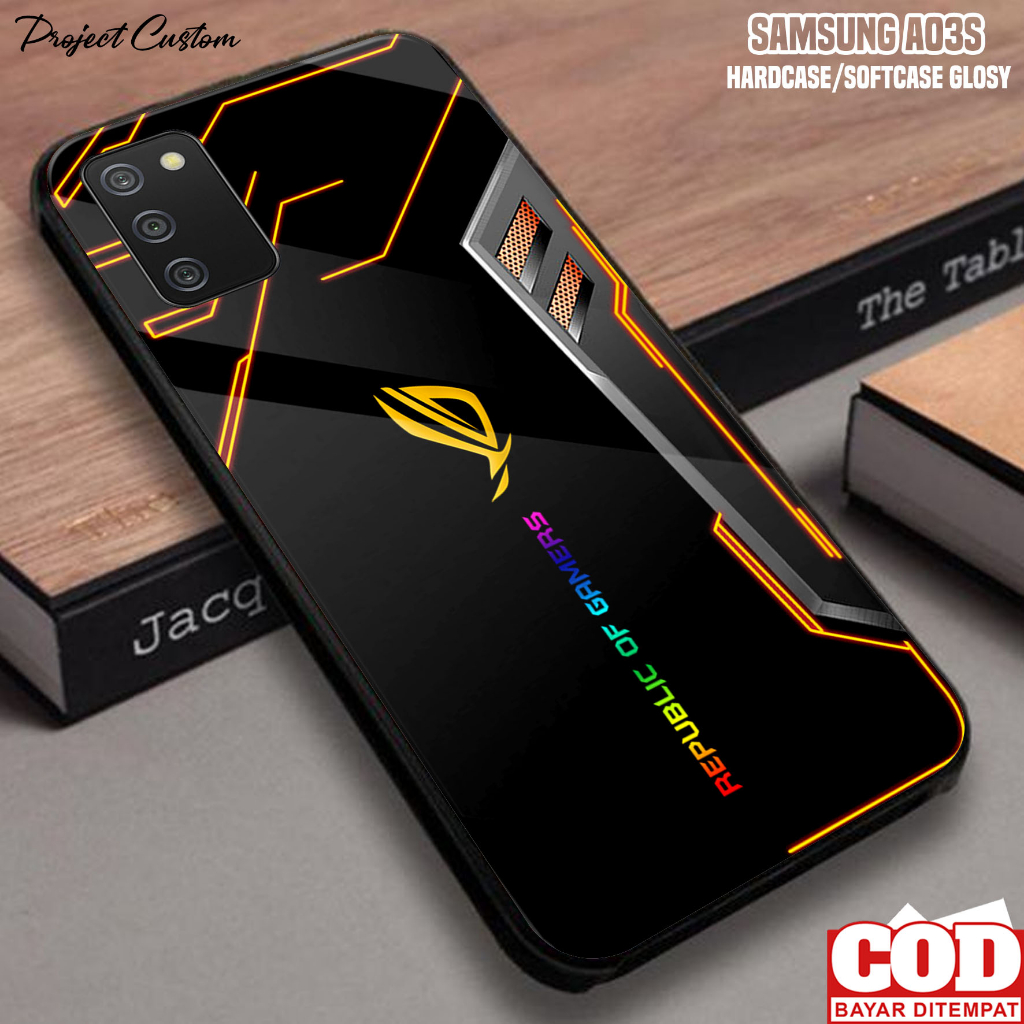Case Samsung A03S - Casing Samsung A03S [ R0G ] Silikon Hp Samsung A03S - Softcase Hp - Kondom Hp - 