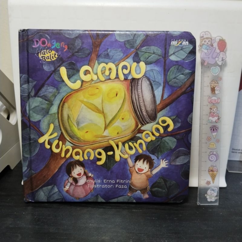 Buku anak boardbook Dongeng Halo Balita LAMPU KUNANG - KUNANG
