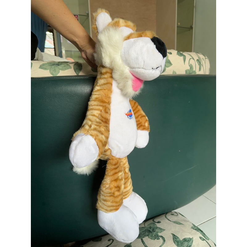 preloved boneka tiger jumbo sangat halus premium