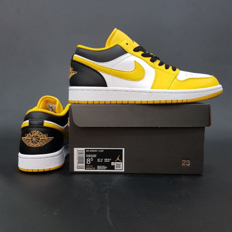 SEPATU BASKET PRIA/WANITA AJ 1 LOW PREMIUM || TAXI