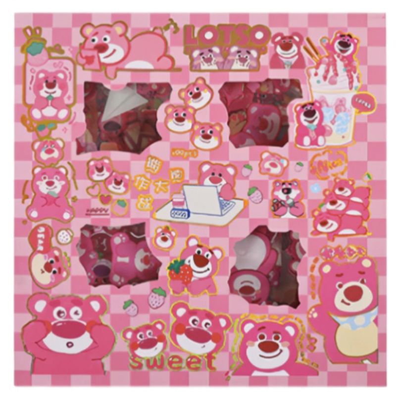 

®Rabbithabbyt[100 PCS]stiker waterproof|lotso| stiker korea tahan air