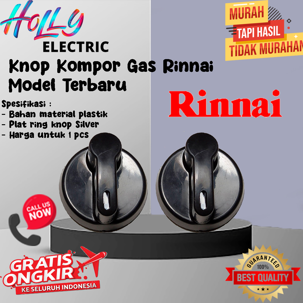 Knop Umum Kompor Gas Rinnai /Putaran Kompor Gas Rinnai type 301S 302S 511C 511E 522E 522C 301S