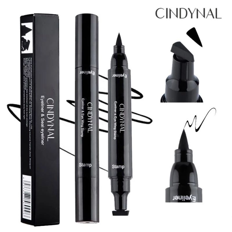 SVMY Eyeliner Stamp 2in1 Liquid Pensil Small Waterproof