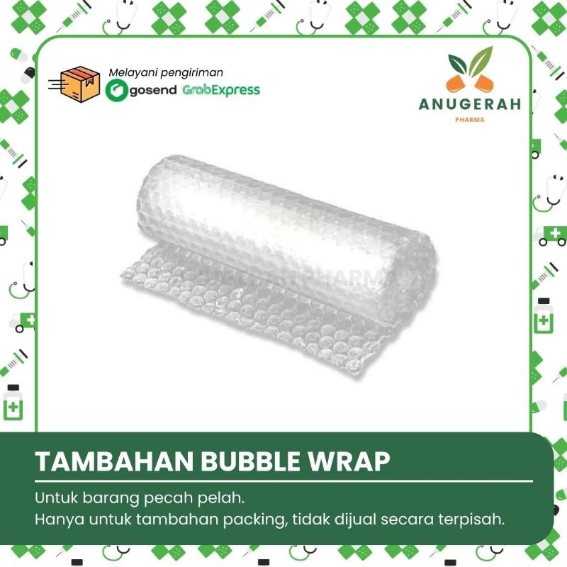 

Tambahan Bubble Wrap