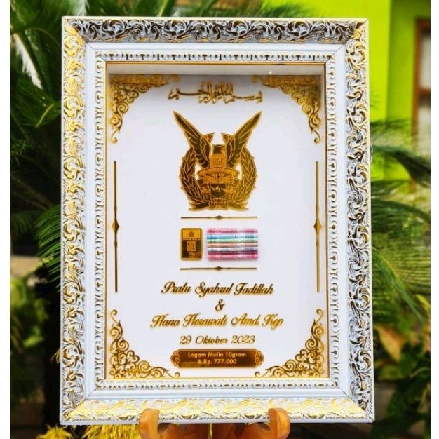 Mahar TNI AL/Mahar TNI AD/Mahar TNI AU/Mahar Profesi. FREE PACKING KAYU
