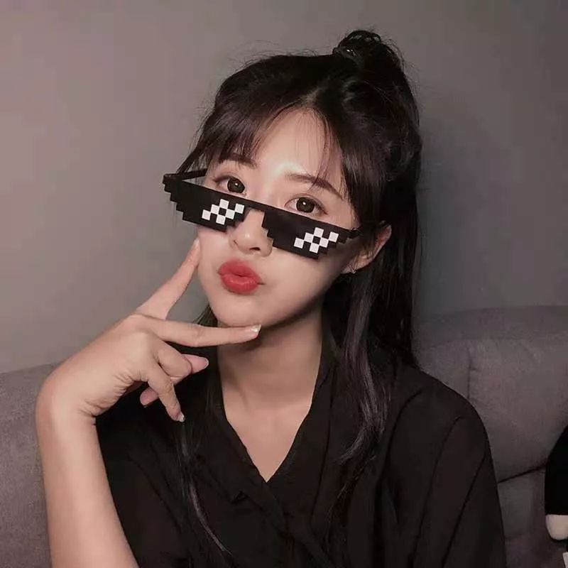 Kacamata Thug Life Mosaic Pria/Wanita-Fashion-Murah-Medan-Sunglasses