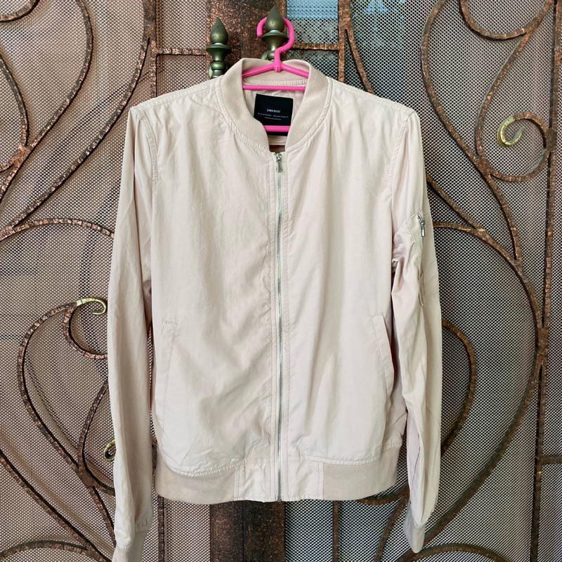 Preloved Bomber Zara Basic