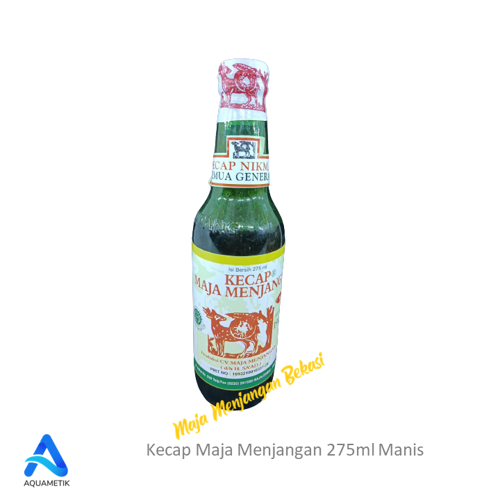 

Kecap Manis Maja Menjangan kemasan botol kaca 275ml