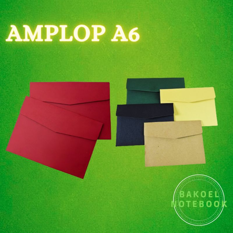 

AMPLOP AESTHETIC/AMPLOP WARNA/AMPLOP VINTAGE A6