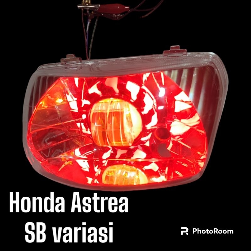 reflektor lampu Daymaker depan honda astrea legenda 2