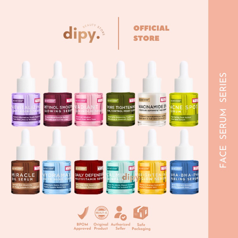 AZARINE - Superhero Marvel Edition Serum Series 20 ML Retinol Anti Aging Miracle Oil Radiant Luminou