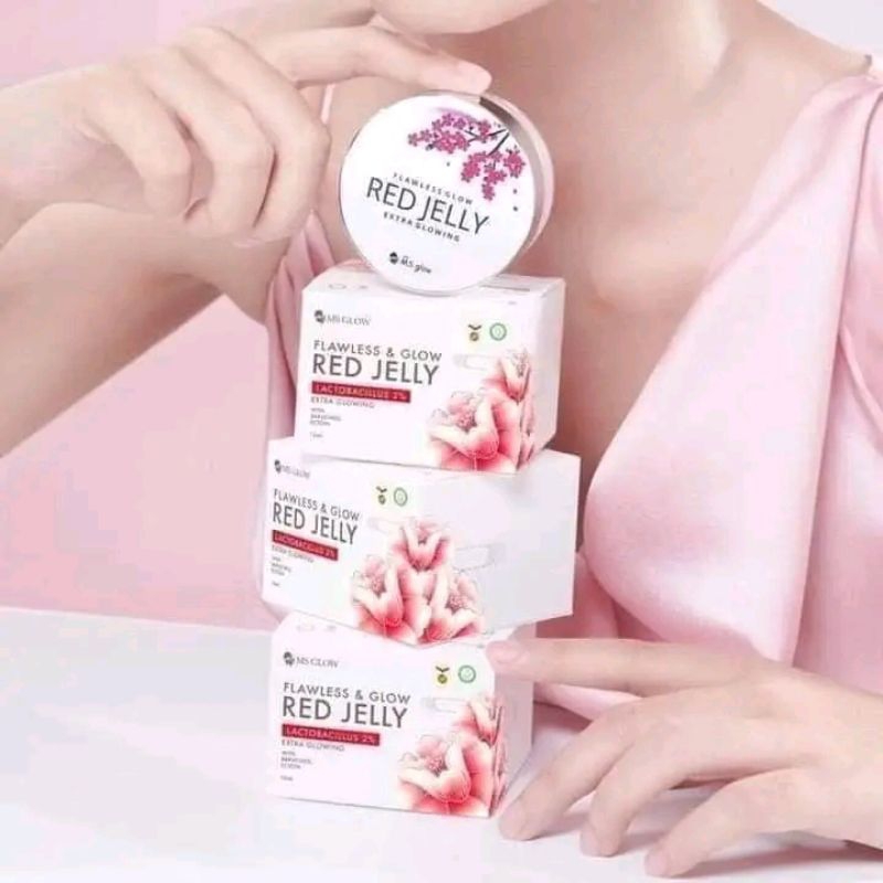 RED JELLY MS GLOW || Flawless Glow Red Jelly