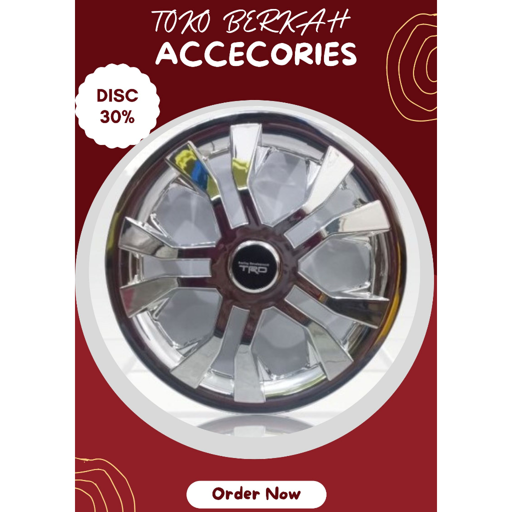 WHEEL COVER Tutup Dop Velg Mobil Ring 14 - Dop Velg Kaleng Mobil Ring 14 - Dop Velg Mobil Ring 14 - 