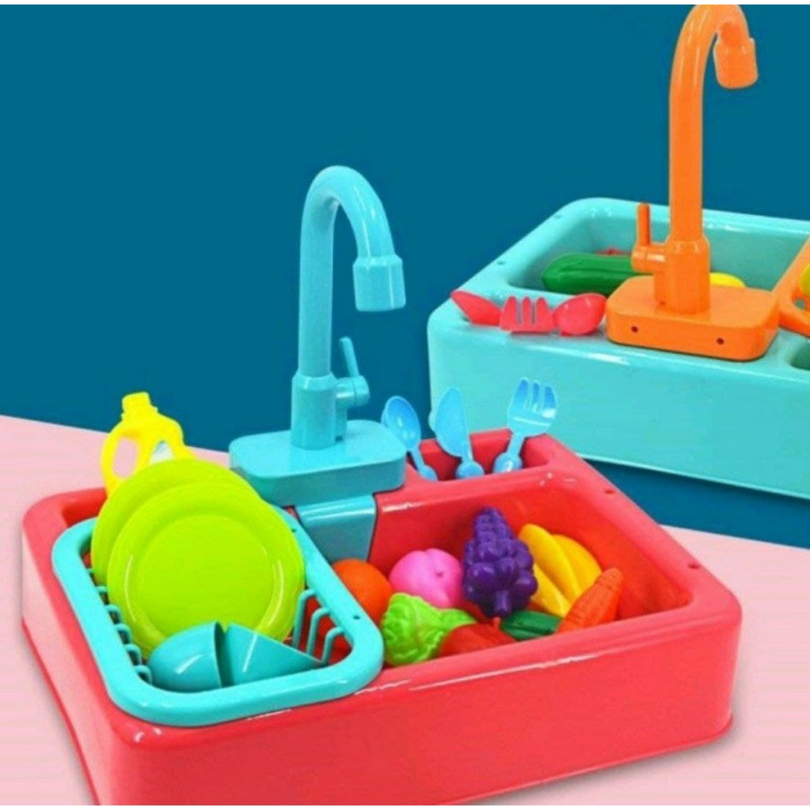 Cuci Piring Kids ajarkan kebiasaan anak mencuci Piring