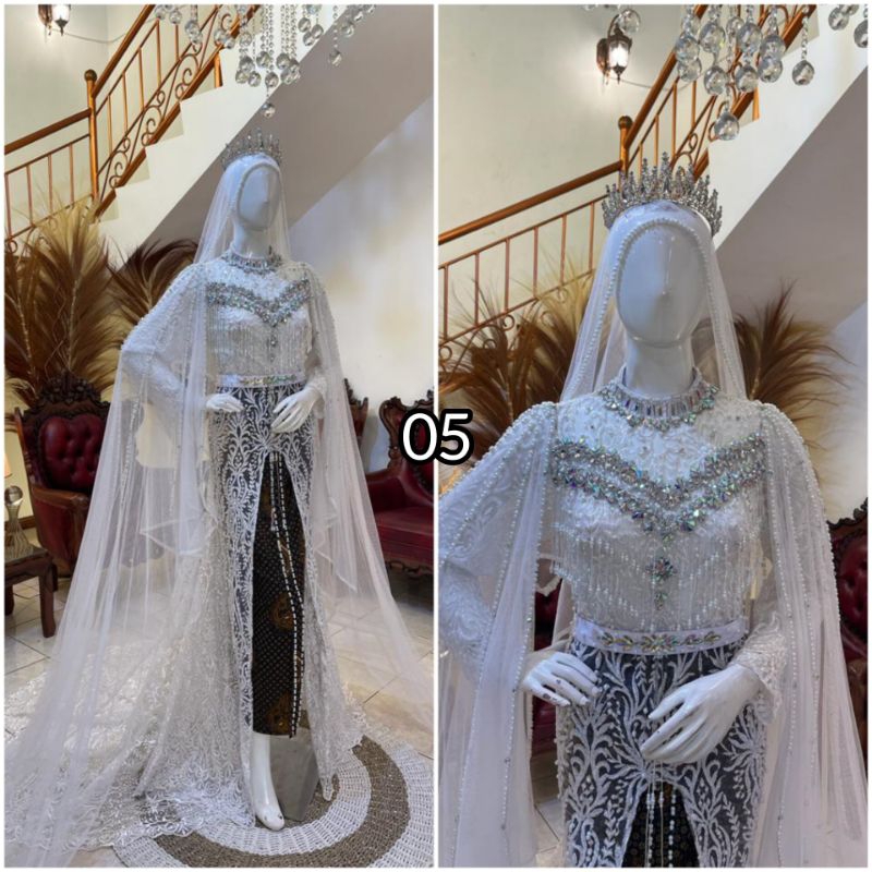 KEBAYA AKAD FULL PAYET MEWAH  BEREKOR|KEBAYA NIKAH PENGANTIN|KEBAYA PENGANTIN FULL PAYET