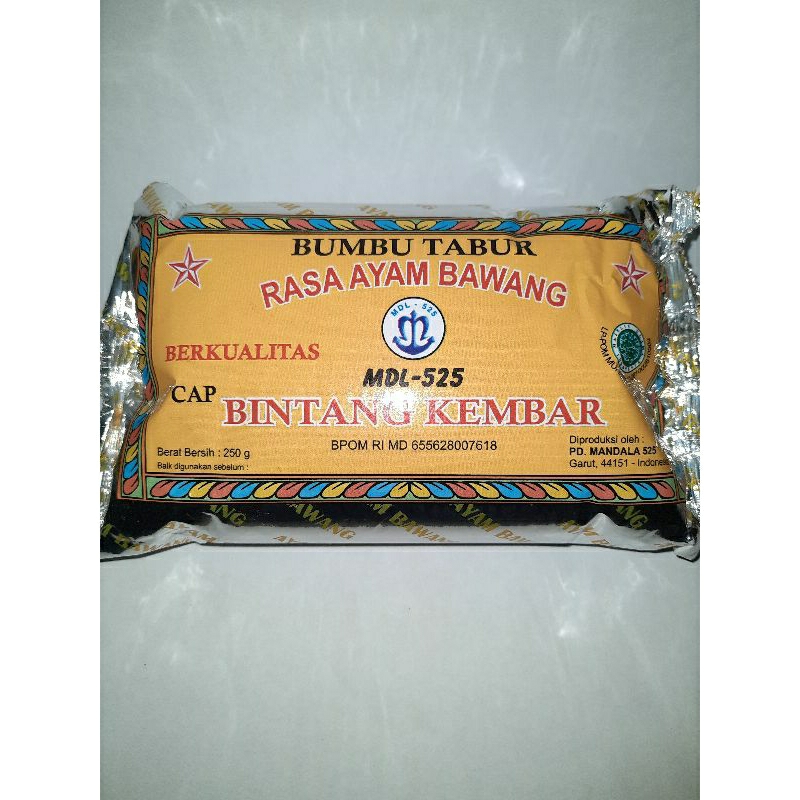 

bumbu atom bintang rasa ayam bawang bintang kembar