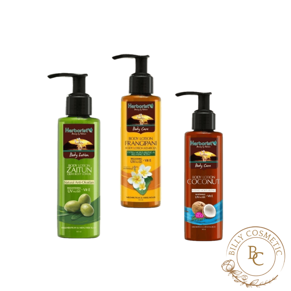 Herborist body lotion