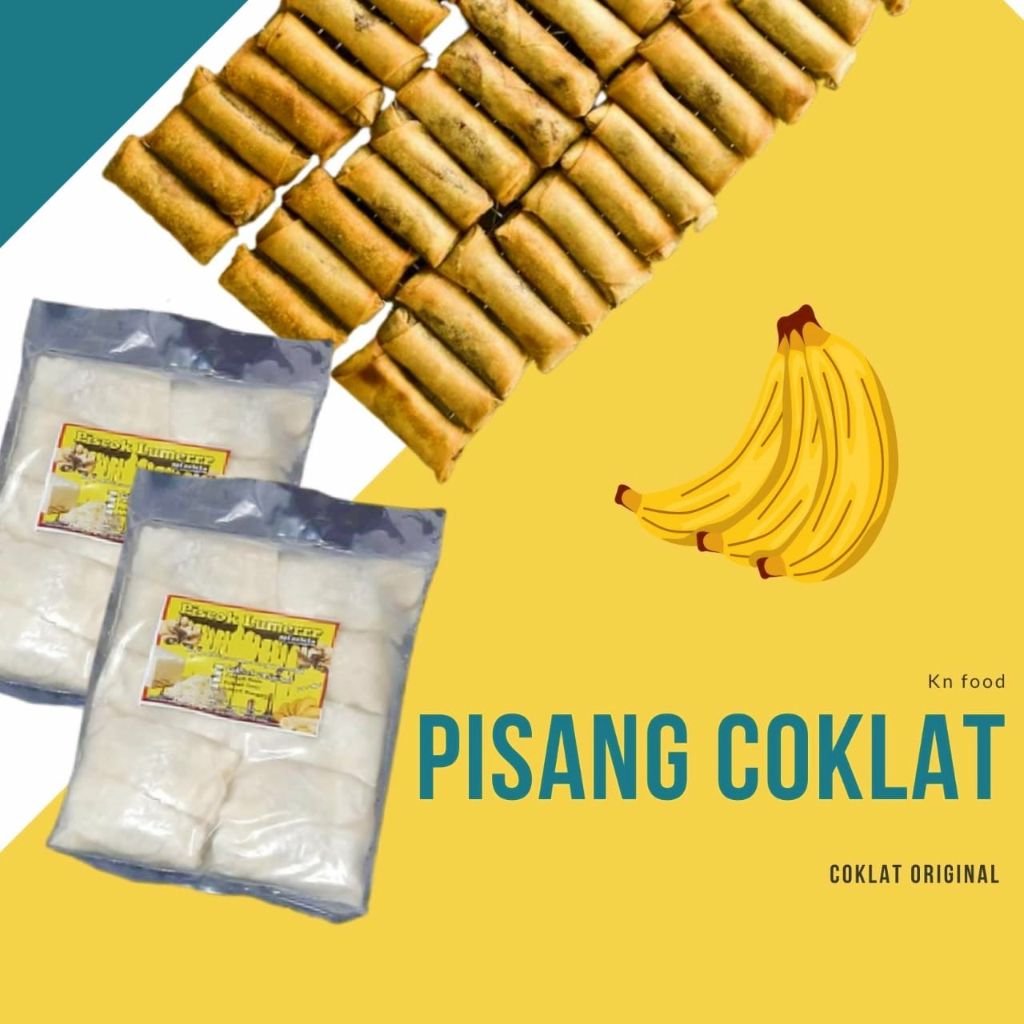 

Piscok Lumer - Pisang Coklak Lumer isi 10pcs