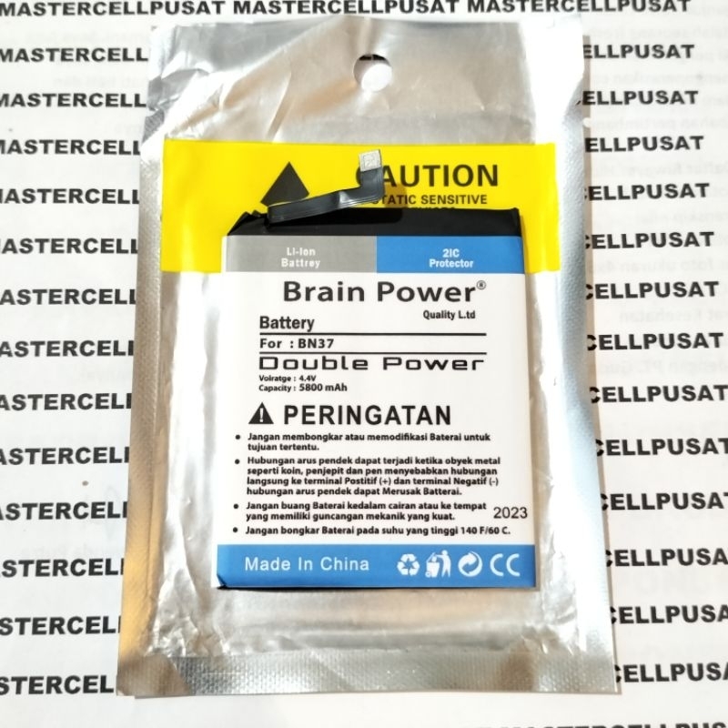 BATRE BATTERY BATERAI XIAOMI REDMI 6 / REDMI 6A / BN37 / BN-37 / BN 37 DOUBLE POWER BATERAI