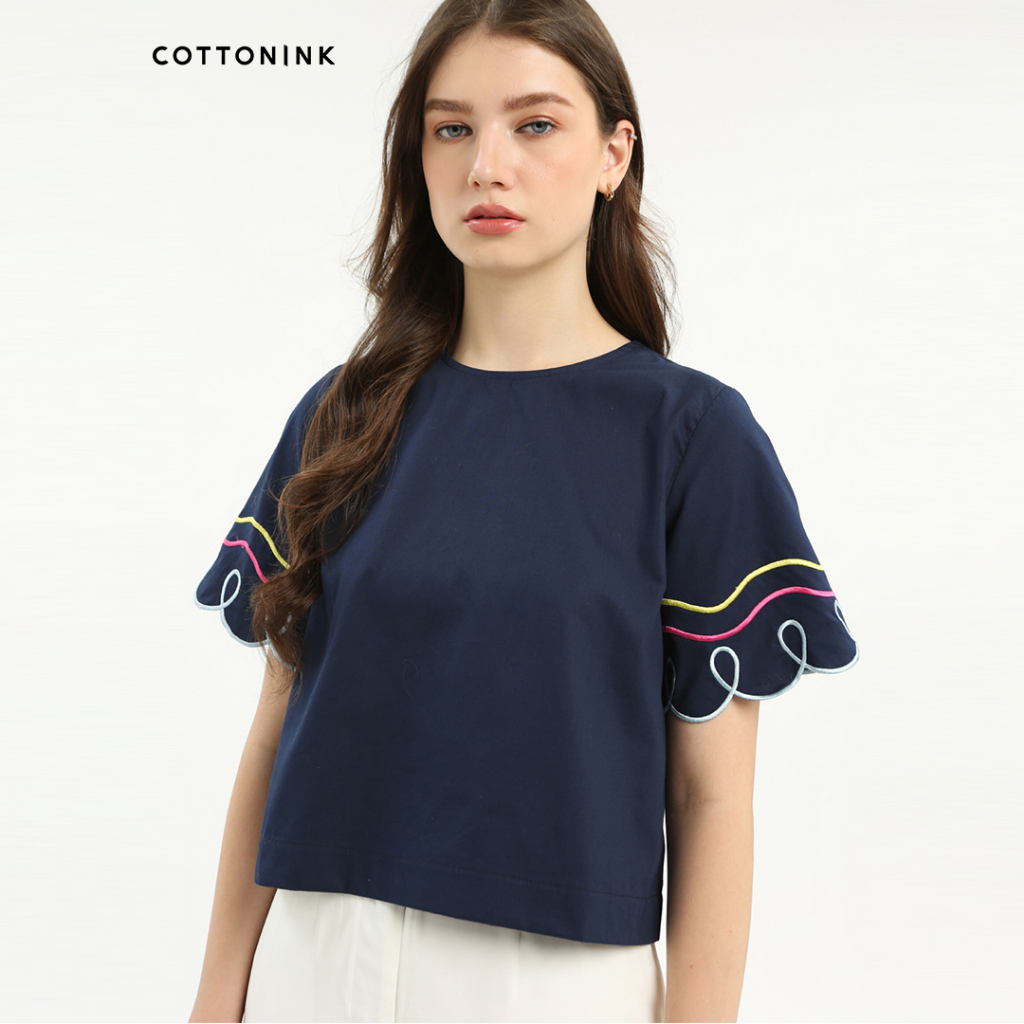 Cottonink - Atasan Blouse Wanita Zenata