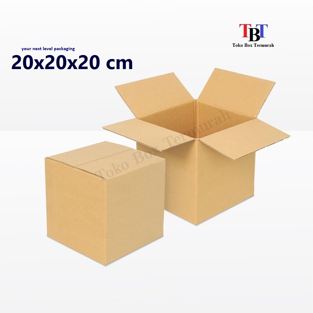 

Box 20x20x20 cm (ELA) Box/Karton/kardus/paking/Box Normal/normal/hampers/Polos