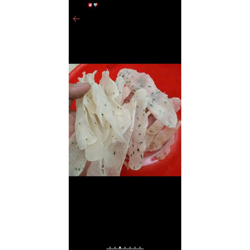 

opak lidah opak ilat(mentah)