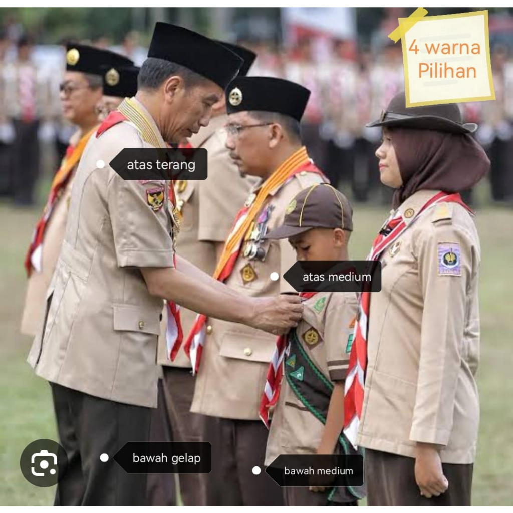 Kain Seragam Pramuka Nasional