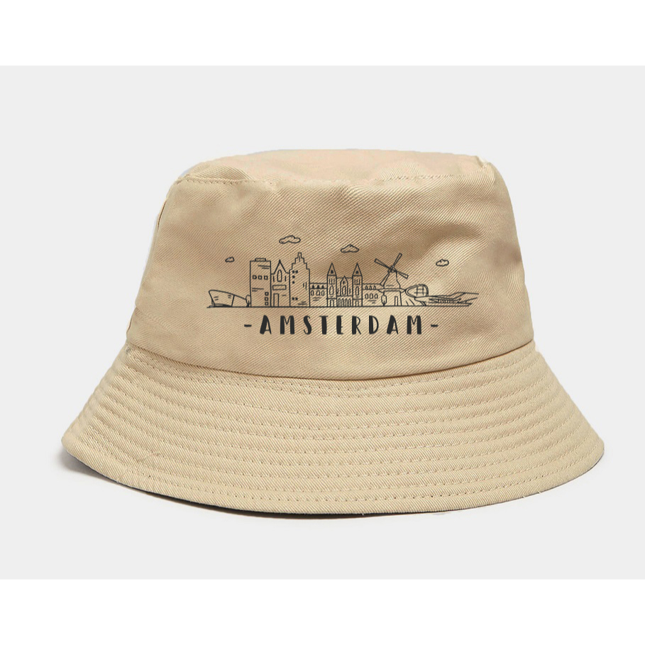 topi bucket premium desaon amsterdam belanda