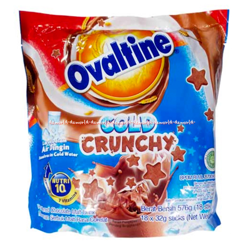 

Ovaltine Cold Crunchy Iced Choco 18stick Minuman Sereal Ice Cokelat Minuman Coklat Ovaltin Chocolate Malt Drink