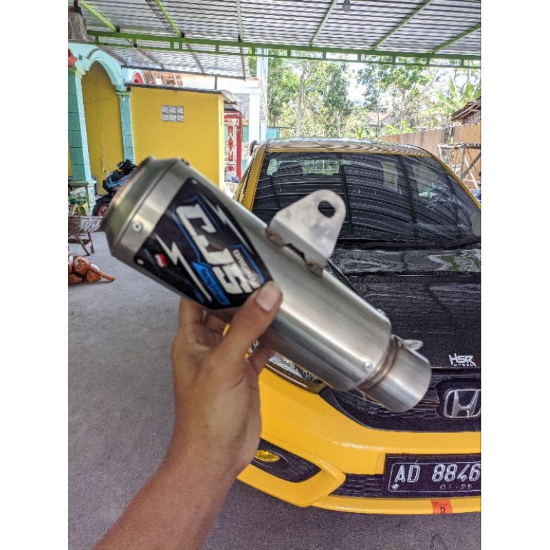 KNALPOT BALAP ORI  CJS RACING GP2 SARFULL INLET 50 Bukan dpj CTS dsm rms