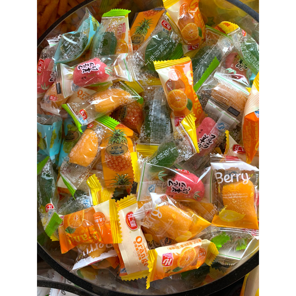 

Permen Jelly Jeruk Apel Mix Rasa Buah 250GR