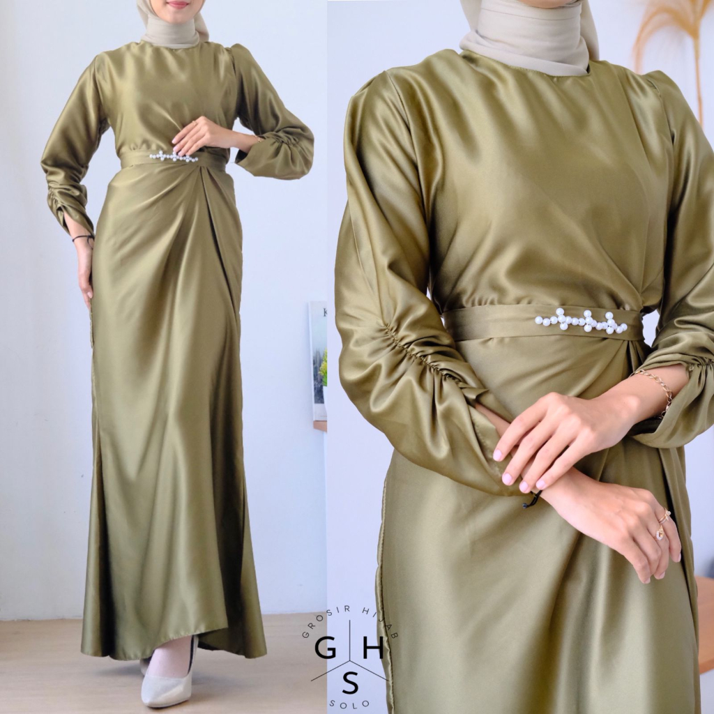 Jual Bridesmaid Dress Satin Hijab Terlengkap Harga Terbaru November 2024 Shopee Indonesia