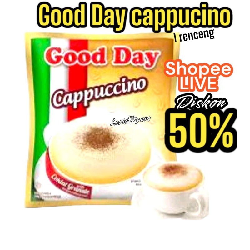 

(DISKON LIVE) GOODDAY CAPUCCINO