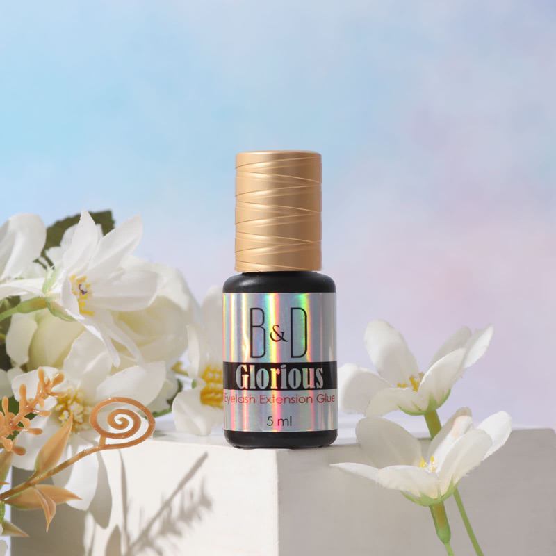 BND B&D GLORIOUS EYELASH EXTENSION GLUE KOREA 5ML SUPER STRONG LEM BULUMATA EXTENSION
