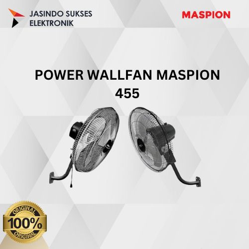 POWER WALLFAN MASPION 455 KIPAS ANGIN DINDING