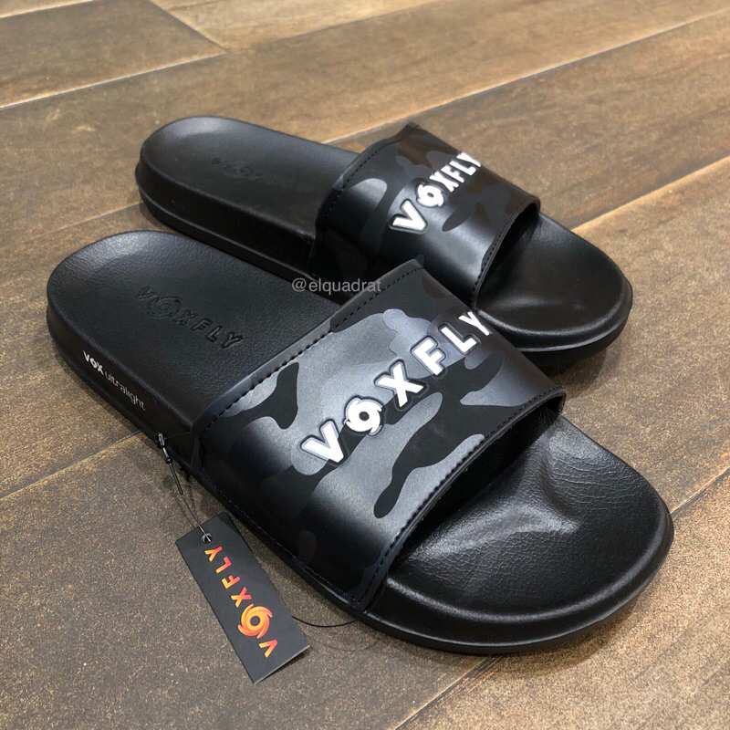 Sendal Voxfly Original Slip On Planet Surf Army Slide men slip on Sandal