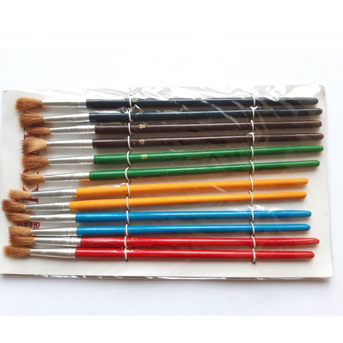 

KUAS LUKIS WARNA TERSEDIA BANYAK UKURAN PER PCS / BRUSH / KUAS CAT AIR WARNA / CAT MINYAK / LUKIS /GAMBAR ACRYLIC/PAINT BRUSH/BULU KUAS GAMBAR CAT WARNA BERKUALITAS/KOAS PANJANG GAMBAR PAINT BRUSH