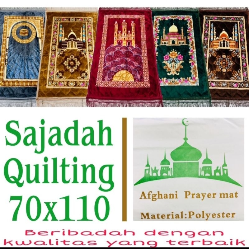 sajadah quilting anti selip
