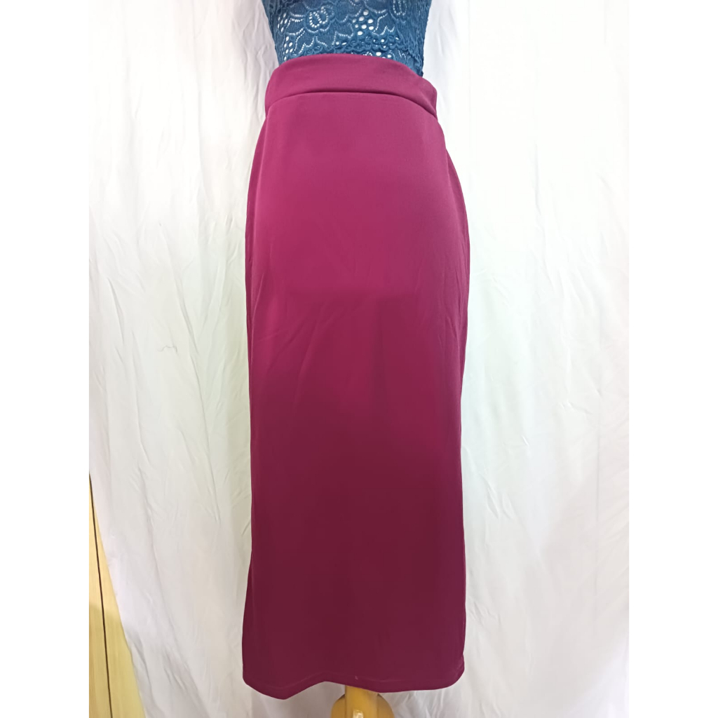 rok wanita panjang/bawahan wanita rok span