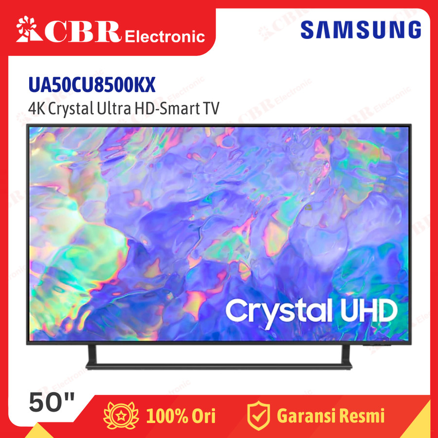 TV Samsung 50 Inch LED 50CU8500KX (4K Crystal UHD-Smart TV)