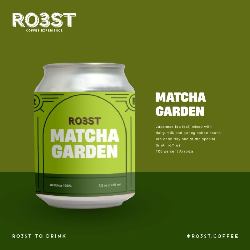 

Matcha Garden / Minuman Kopi Green Tea Jepang Ready to Drink Kaleng