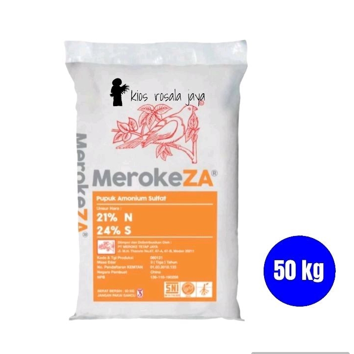 Pupuk MEROKE ZA 50 KG ORI kemasan pabrik