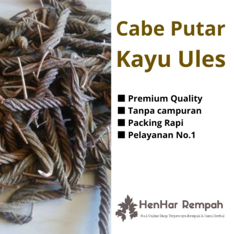 

Cabe Putar / Kayu Ules 100 gram