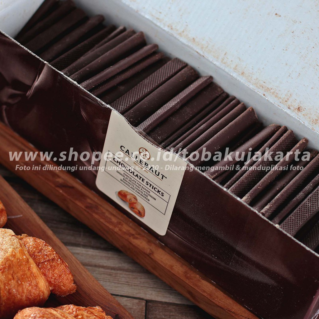 

Callebaut Dark Chocolate 100gr Baton Baking Sticks 44% Coklat Batons