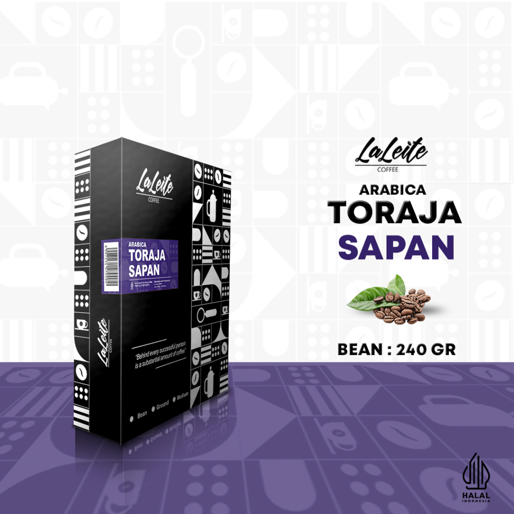 

Kopi Arabica Toraja Sapan 240g - Roastedbean (biji sangrai)
