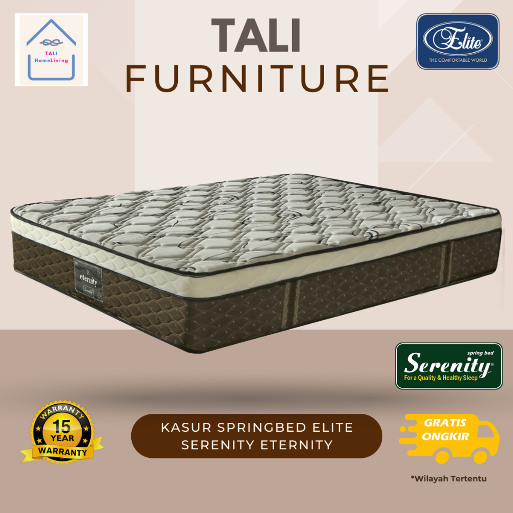 Kasur Elite Serenity Eternity Matras / Springbed / Kasur Orthopedic / Elite Serenity Eternity