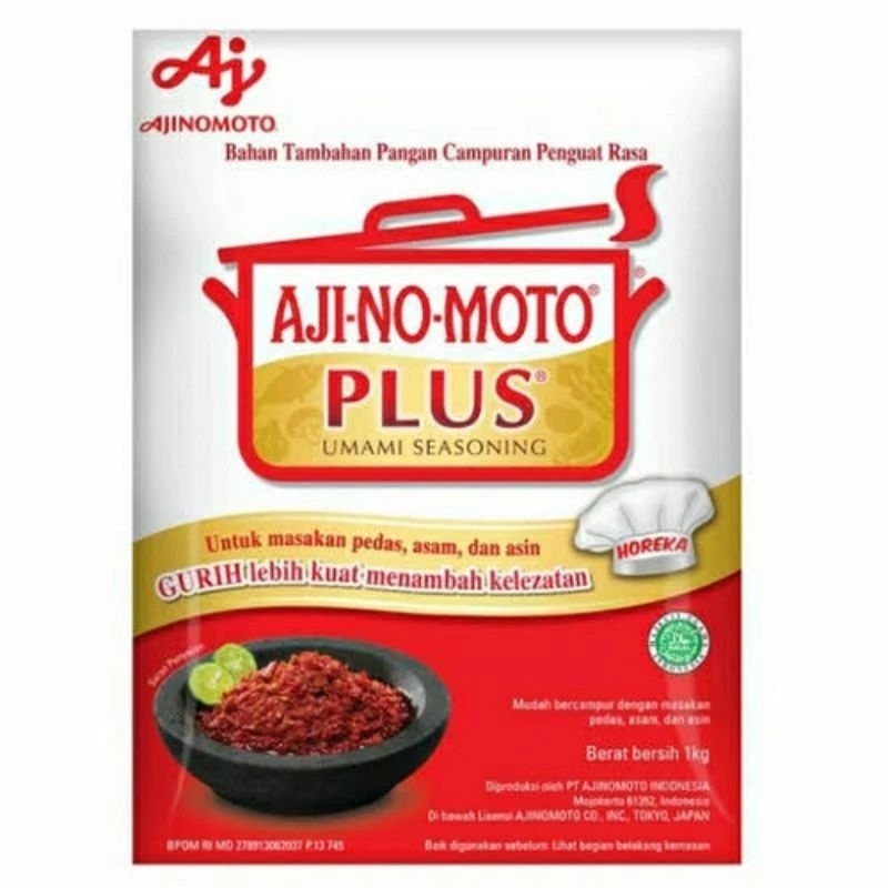 

Penyedap Rasa AJINOMOTO Aji No Moto Plus 1kg 1 kg