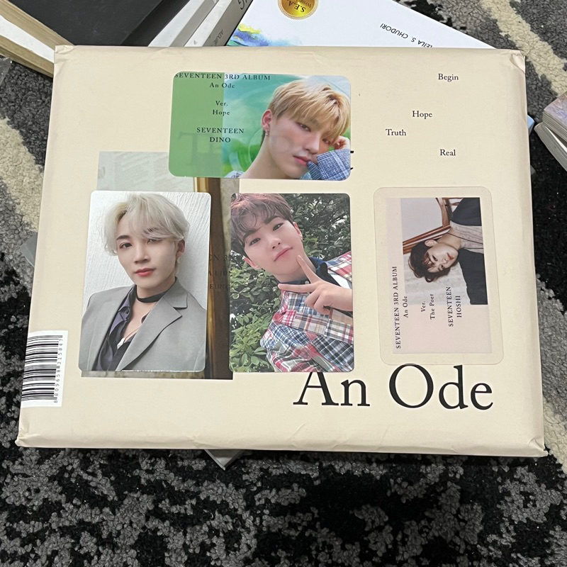 (OFFICIAL) PHOTOCARD PC SEVENTEEN JEONGHAN HOSHI DINO