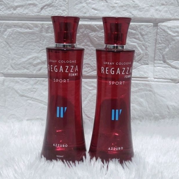 regaza femme spray cologne sport azzuro 100ml