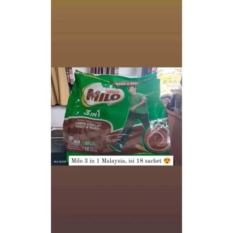 

Milo Ori Malaysia 3 in 1